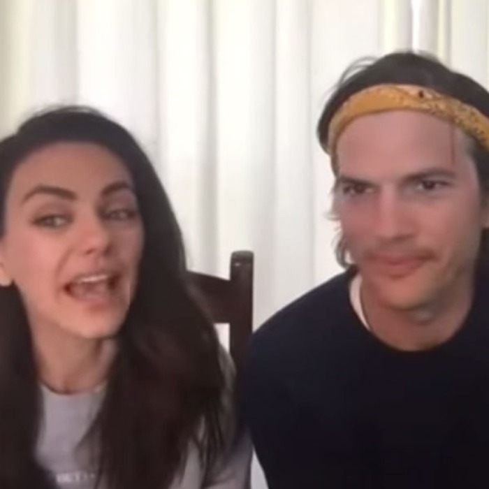 Watch Mila Kunis Ashton Kutcher S Hilarious Voice Swap Game E Online Ap
